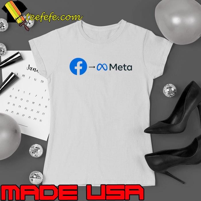 Facebook New Meta Logo Shirt Ladies tee Facebook New Meta Logo Shirt Ladies tee