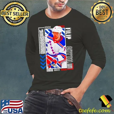 Filip Chytil hockey Paper Poster Rangers shirt