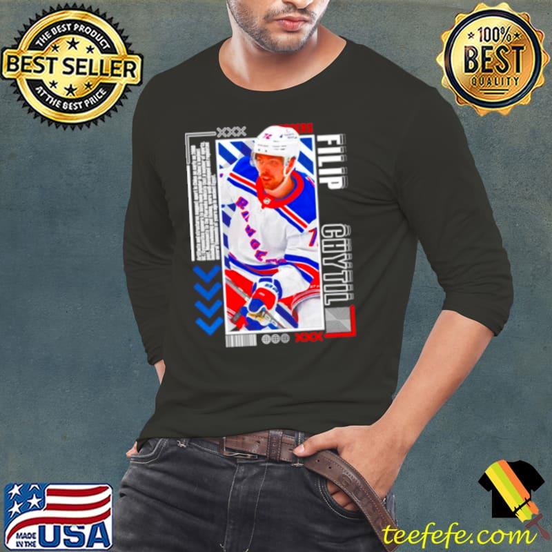 Filip Chytil hockey Paper Poster Rangers shirt