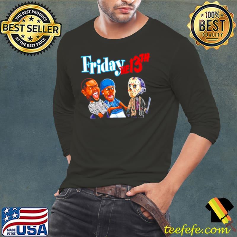 Friday the 13th friday movie Halloween the 13th horror Jason Deebo killer smokey s Long Sleeve Tee Friday the 13th friday movie Halloween the 13th horror Jason Deebo killer smokey s Long Sleeve Tee