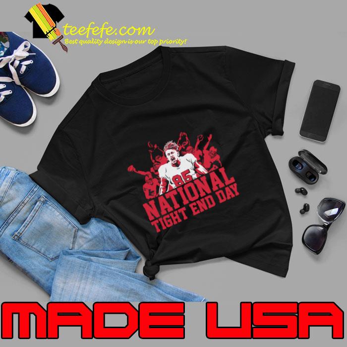 George Kittle American football tight end National Tight End Day T-Shirt