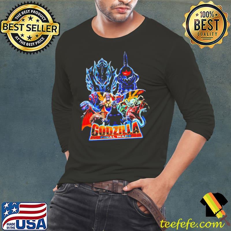 Godzilla Final Wars Limited Shirt Long Sleeve Tee Godzilla Final Wars Limited Shirt Long Sleeve Tee