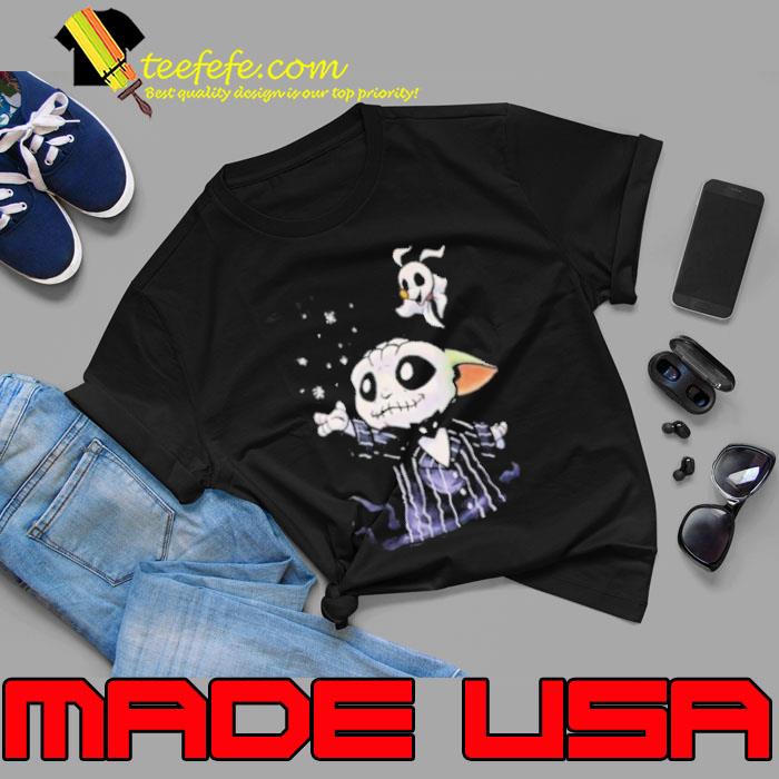 Grogu Skellington Grogu Baby Yoda Jack Skellington And Zero TShirt Unisex Grogu Skellington Grogu Baby Yoda Jack Skellington And Zero TShirt Unisex
