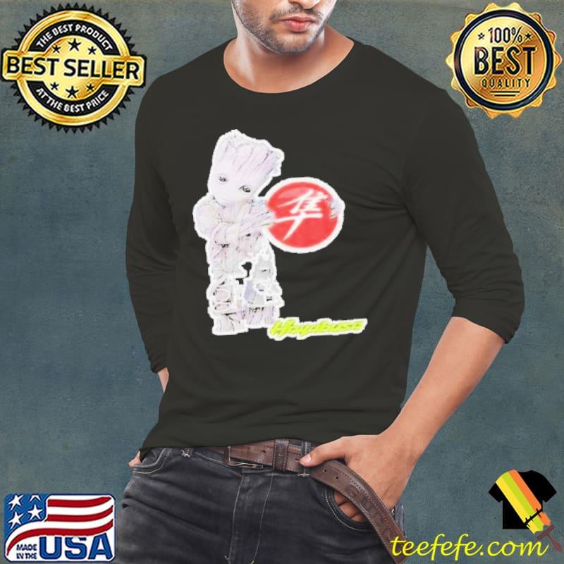 Groot Hug Hayabusa s Long Sleeve Tee Groot Hug Hayabusa s Long Sleeve Tee
