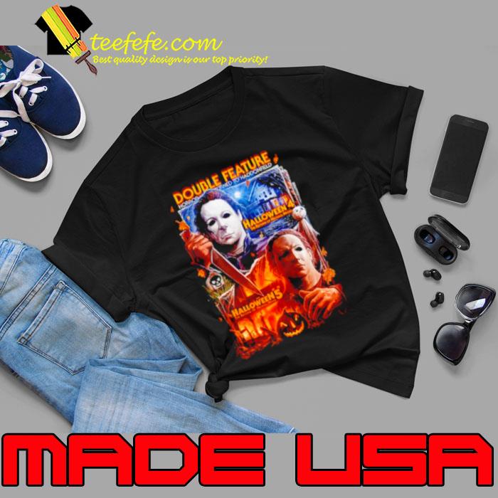 Halloween 4 and 5 double feature the return of Michael Myers shirt Halloween 4 and 5 double feature the return of Michael Myers shirt