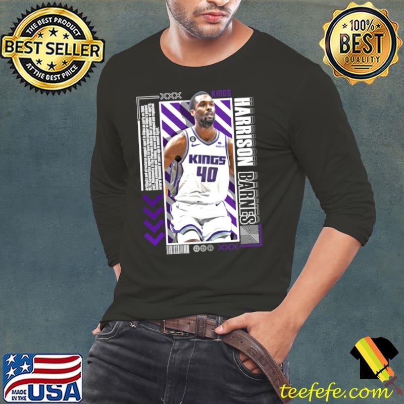 Harrison Barnes American professional basketball player for the Sacramento Kings NBA T-Shirt Long Sleeve Tee Harrison Barnes American professional basketball player for the Sacramento Kings NBA T-Shirt Long Sleeve Tee