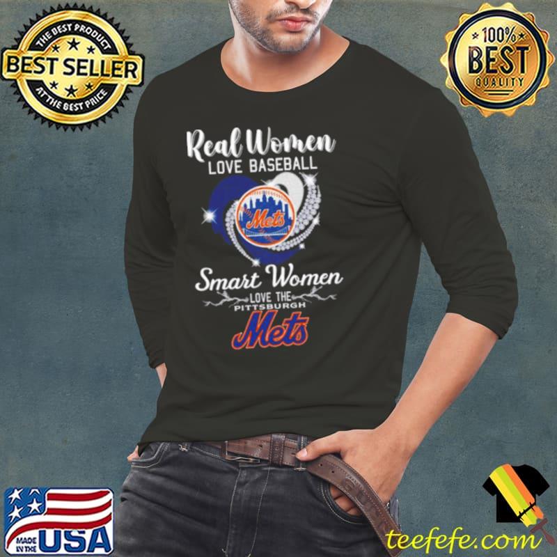 Heart Diamond Real Women Love Baseball Smart Women Love The New York Mets 2023 s Long Sleeve Tee Heart Diamond Real Women Love Baseball Smart Women Love The New York Mets 2023 s Long Sleeve Tee