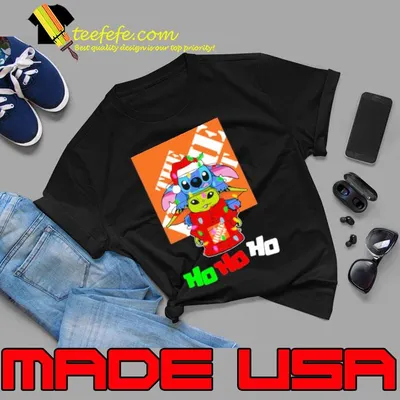 Ho ho ho ligths The home depot stitch yoda Merry Xmas shirt