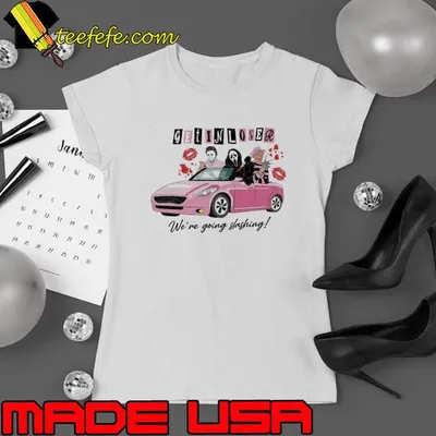 Horror Characters Get In Loser We’re Going Slashing 2023 Shirt