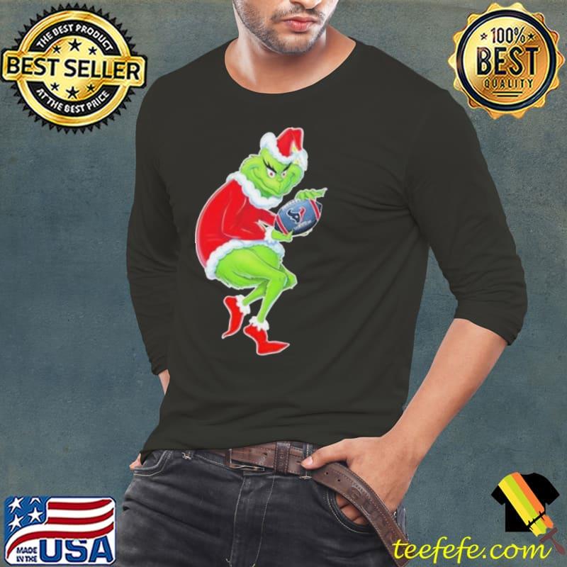 Houston Texans Grinch Merry Christmas 2023 Shirt Long Sleeve Tee Houston Texans Grinch Merry Christmas 2023 Shirt Long Sleeve Tee