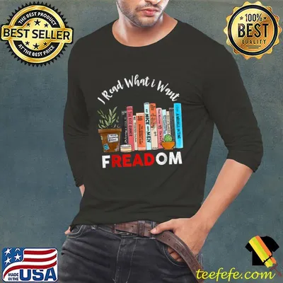 I Read Banned Books Freedom Reading Nerd T-Shirt