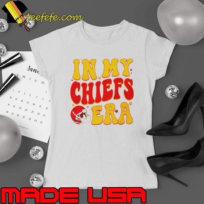 In my Chiefs era kelce America Football shirt