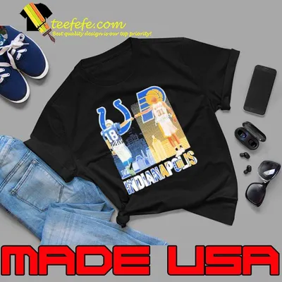 Indianapolis Colts And Miller Indiana Pacers Indiana City Signatures 2023 Shirt