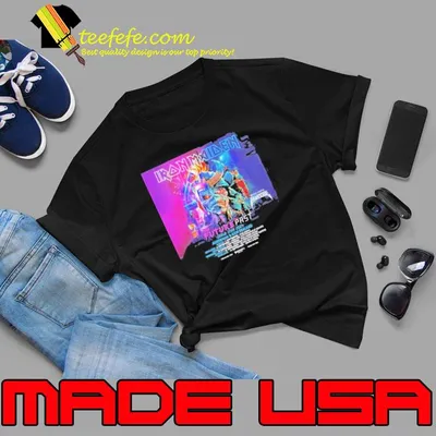 Iron Maiden Future Past World Tour 2024 Australia And New Zealand Classic Shirt