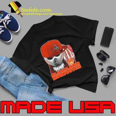 Jackskull Cleveland Browns Football Shirt