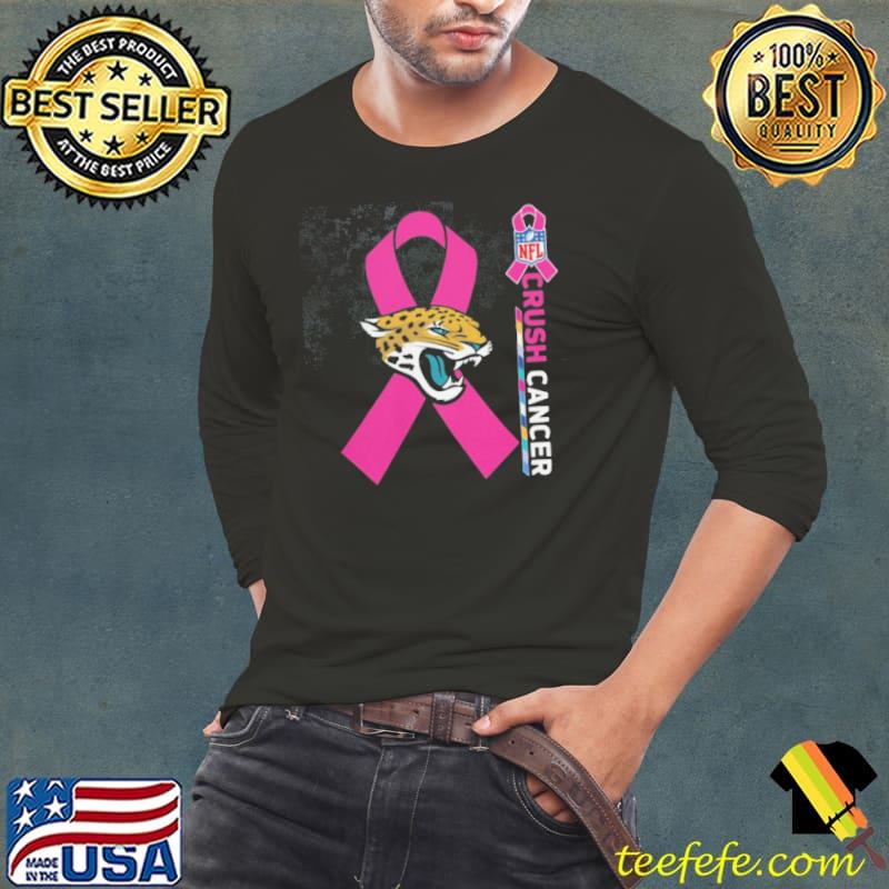 Jacksonville Jaguars Crush Cancer s Long Sleeve Tee Jacksonville Jaguars Crush Cancer s Long Sleeve Tee