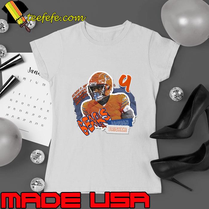 Jaquan Brisker American football safety for the Chicago Bears T-Shirt Jaquan Brisker American football safety for the Chicago Bears T-Shirt
