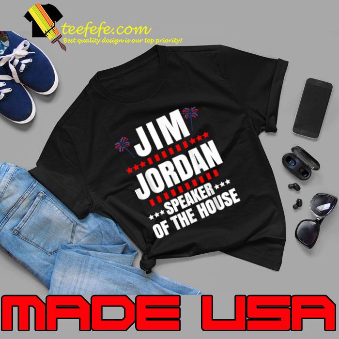 Jim Jordan Speaker of the House 2023 Stars Fireworks T-Shirt Jim Jordan Speaker of the House 2023 Stars Fireworks T-Shirt