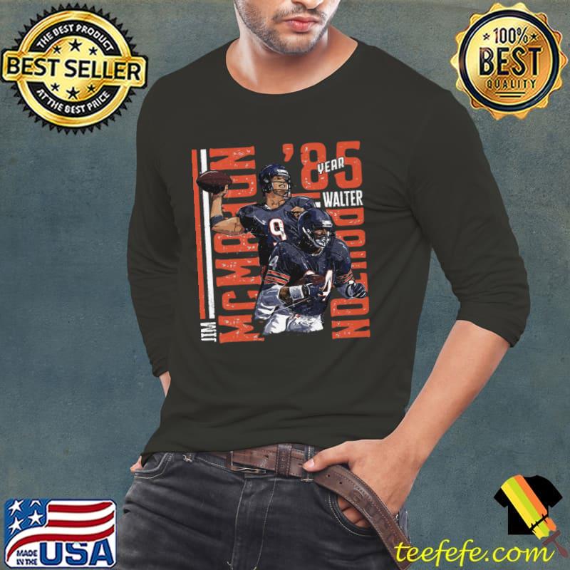 Jim McMahon & Walter Payton Chicago Duo Football Player T-Shirt