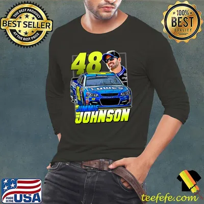 Jimmie Johnson 48 Legend American professional auto racing driver T-Shirt
