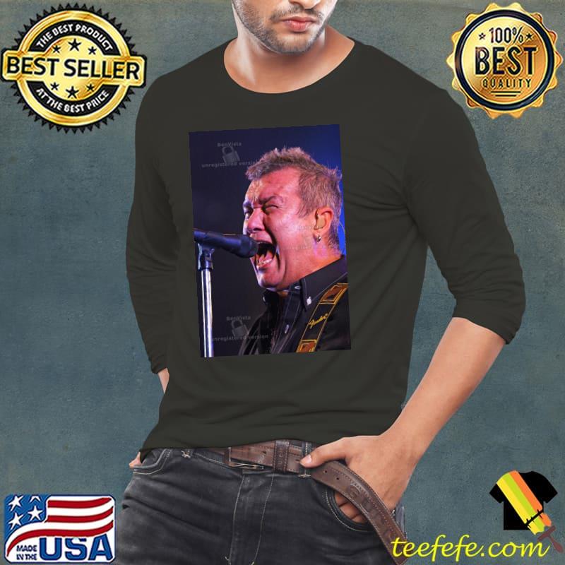 Jimmy Barnes Singing On Stage s Long Sleeve Tee Jimmy Barnes Singing On Stage s Long Sleeve Tee