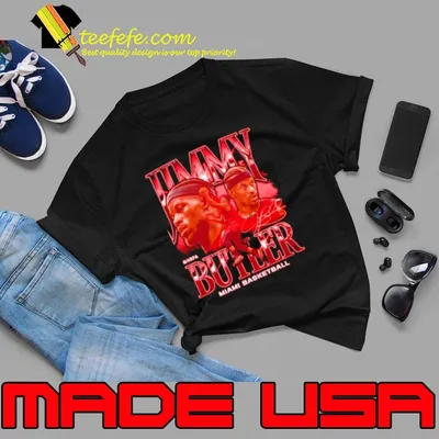 Jimmy Butler Miami Vintage Basketball signatures shirt