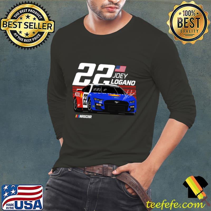 Joey Logano 22 Throwback Nascar Cup Series champion T-Shirt