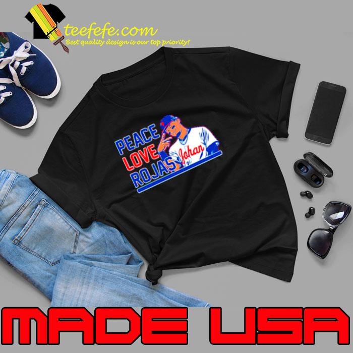 Johan Rojas Peace Love Rojas Philadelphia shirt Johan Rojas Peace Love Rojas Philadelphia shirt