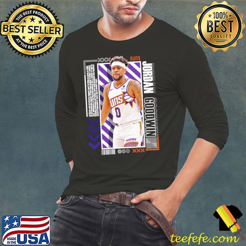 Jordan Goodwin American professional basketball player for the Phoenix Suns NBA T-Shirt Long Sleeve Tee Jordan Goodwin American professional basketball player for the Phoenix Suns NBA T-Shirt Long Sleeve Tee