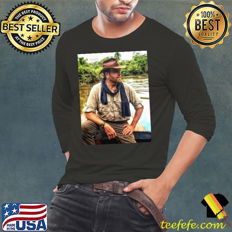 Josh Gates High Quality Shirt Long Sleeve Tee Josh Gates High Quality Shirt Long Sleeve Tee