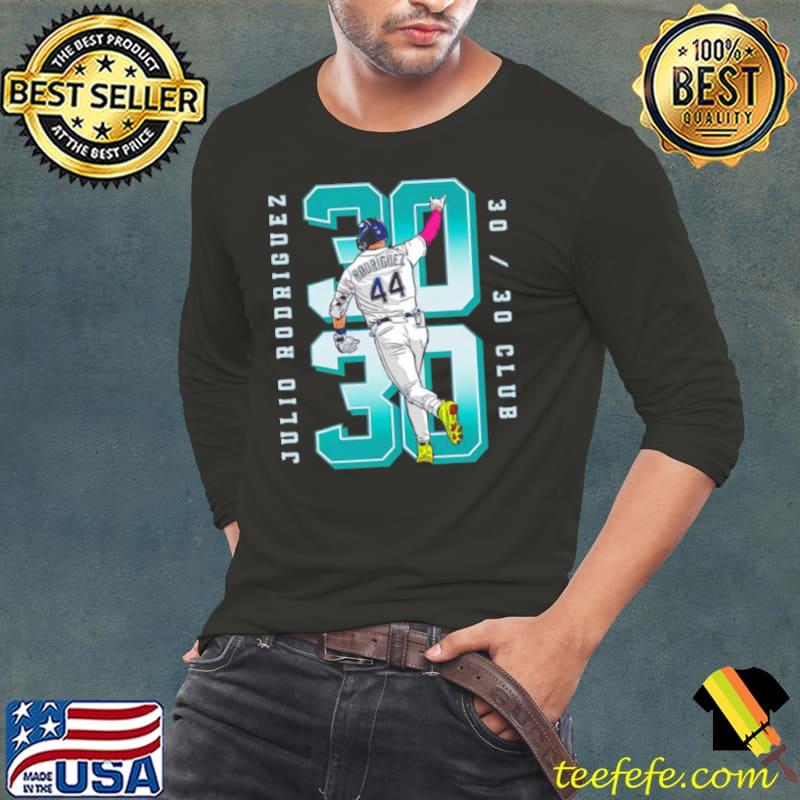 Julio Rodriguez trident 30 30 club s Long Sleeve Tee Julio Rodriguez trident 30 30 club s Long Sleeve Tee