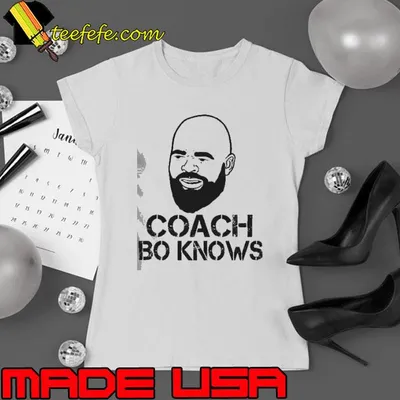 Kayla Mills Coach Bo Knows Funny Shirt