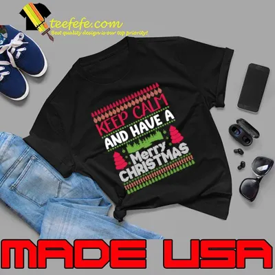 Keep Calm Christmas Sweat T-Shirt