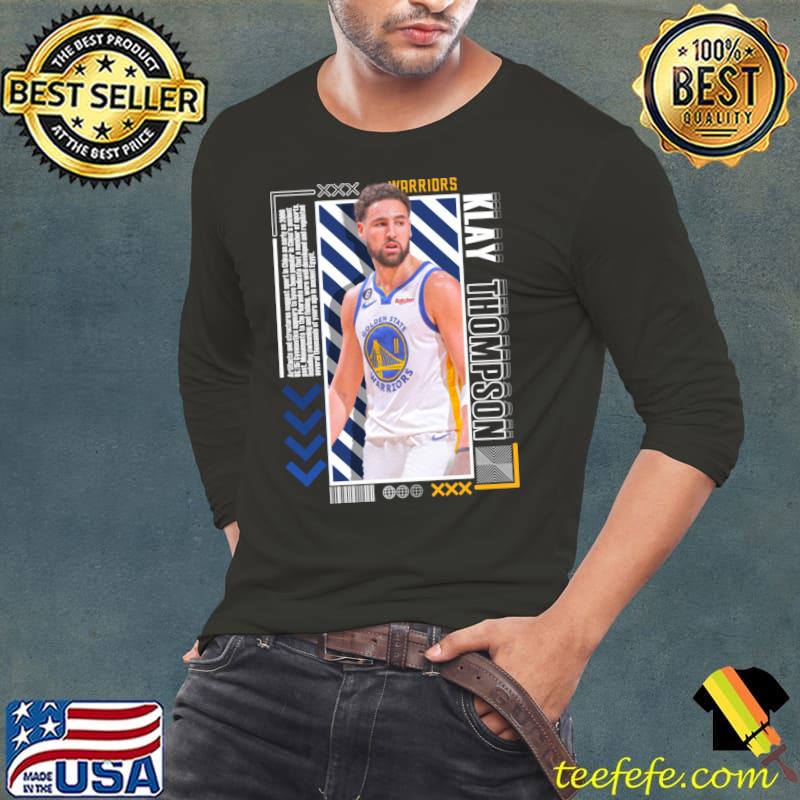 Klay Thompson American professional basketball player for the Golden State Warriors NBA T-Shirt Long Sleeve Tee Klay Thompson American professional basketball player for the Golden State Warriors NBA T-Shirt Long Sleeve Tee