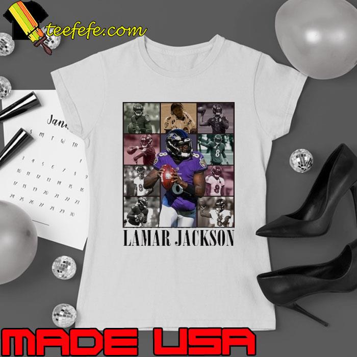 Lamar Jackson The Eras Tour Shirt