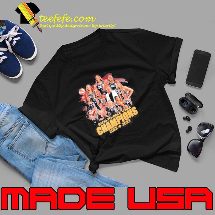 Las Vegas Aces Back To Back Wnba Champions 2022- 2023 Shirt