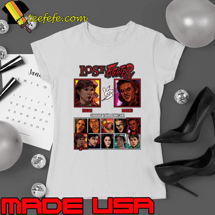 Lost Boys Fighter Edgar Frog vs Marko Choose Your Fighter T-Shirt Lost Boys Fighter Edgar Frog vs Marko Choose Your Fighter T-Shirt