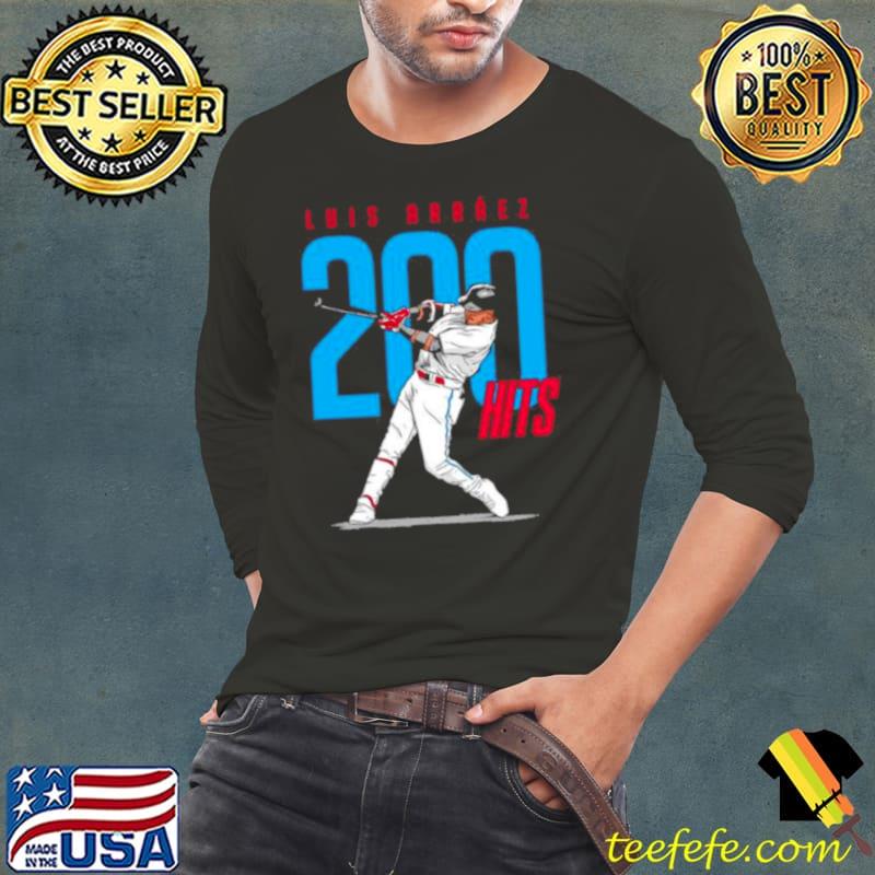 Luis Arráez 200 Hits Shirt Long Sleeve Tee Luis Arráez 200 Hits Shirt Long Sleeve Tee