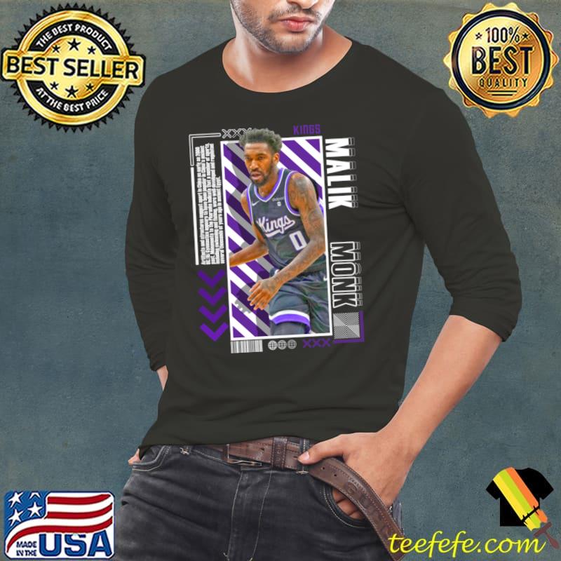 Malik Monk American professional basketball player for the Sacramento Kings NBA T-Shirt Long Sleeve Tee Malik Monk American professional basketball player for the Sacramento Kings NBA T-Shirt Long Sleeve Tee