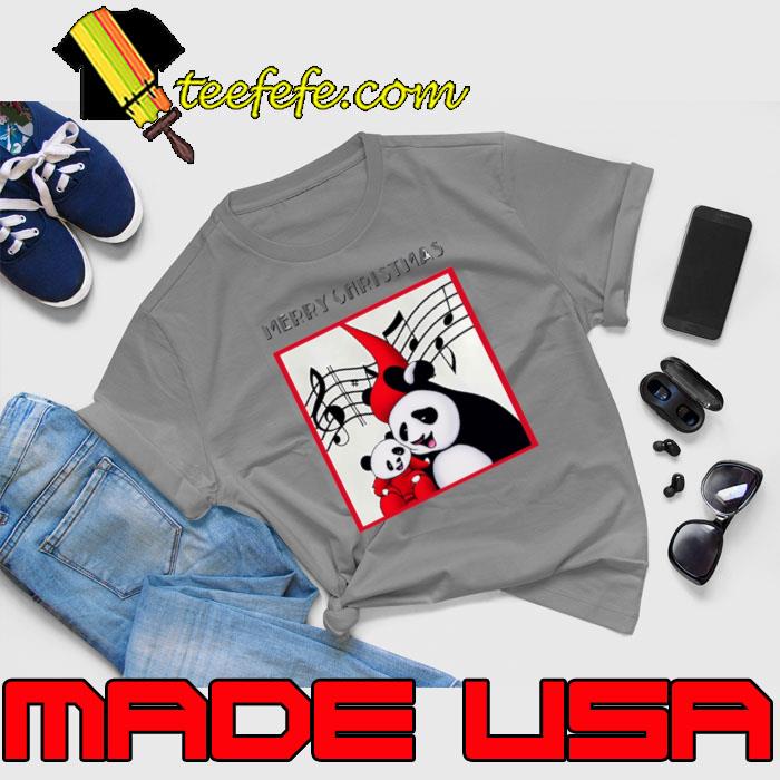Mama Panda And Her Baby Merry Christmas s Unisex Mama Panda And Her Baby Merry Christmas s Unisex