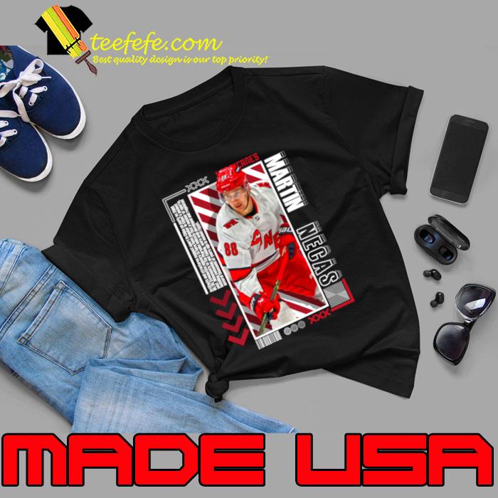 Martin Necas Czech professional ice hockey centre for the Carolina Hurricanes NFL T-Shirt Unisex Martin Necas Czech professional ice hockey centre for the Carolina Hurricanes NFL T-Shirt Unisex