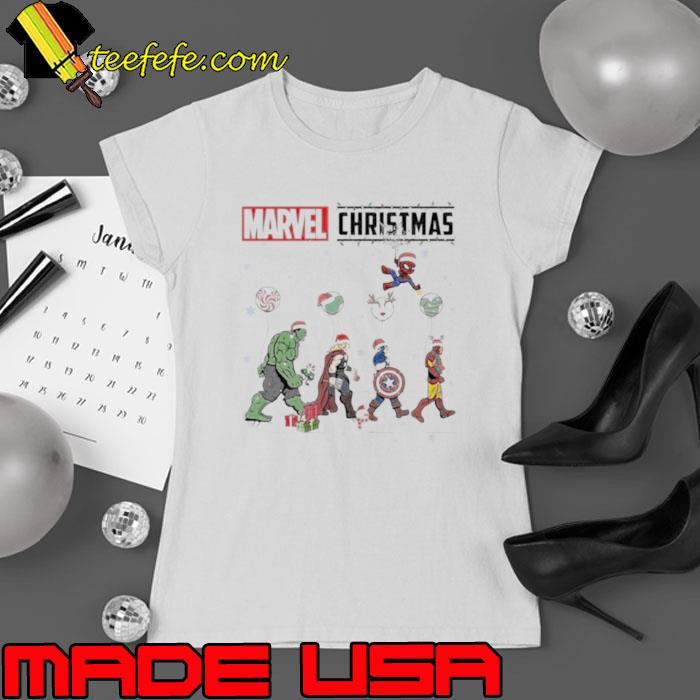 Marvel Christmas 2023 s Ladies tee Marvel Christmas 2023 s Ladies tee