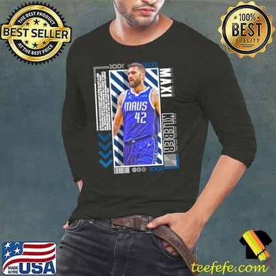 Maxi Kleber German professional basketball player for the Dallas Mavericks T-Shirt