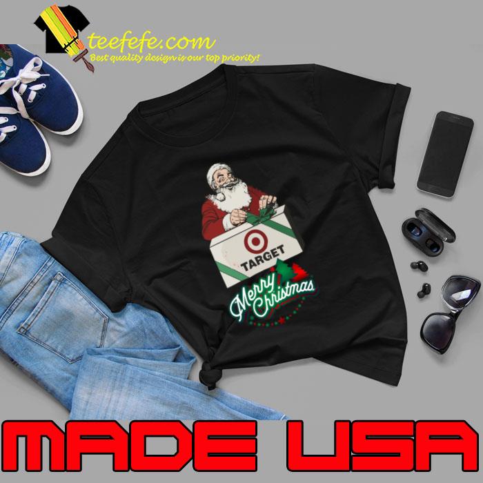 Merry Christmas Santa Bullseye Team Member T-Shirt Unisex Merry Christmas Santa Bullseye Team Member T-Shirt Unisex