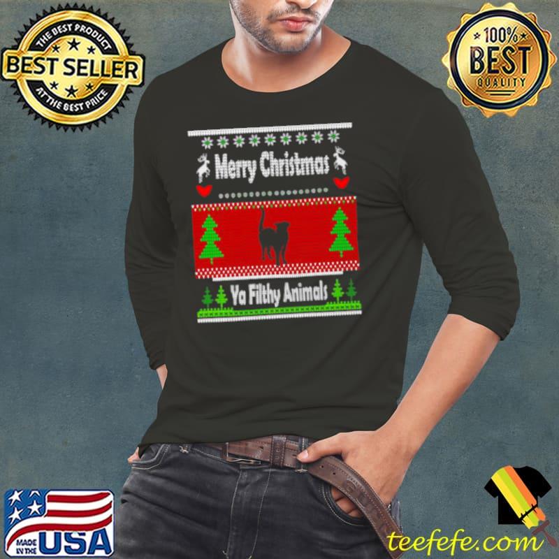 Merry Christmas ya filthy animals s Long Sleeve Tee Merry Christmas ya filthy animals s Long Sleeve Tee