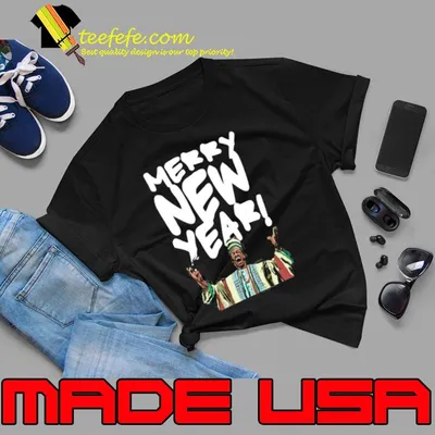 Merry New Year Beef Jerky Time Trading Places Shirt