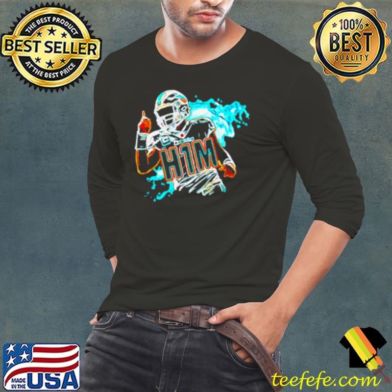 Miami Dolphins H1M paint s Long Sleeve Tee Miami Dolphins H1M paint s Long Sleeve Tee