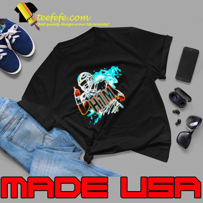 Miami Dolphins H1M paint shirt
