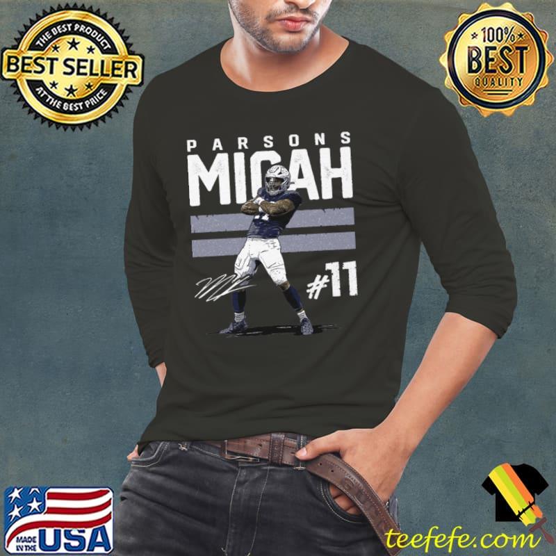 Micah Parsons American football linebacker Signature Dallas Pose T-Shirt,  hoodie, sweater, long sleeve and tank top