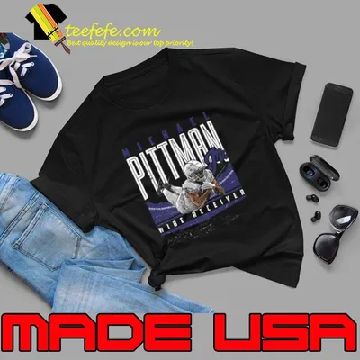 Michael Pittman Jr. Indianapolis Wide Receiver Football T-Shirt